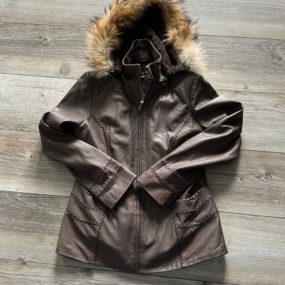 Vintage Jones New York Leather Jacket